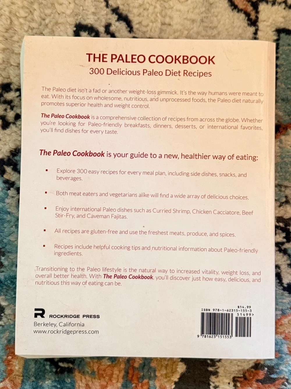 N/A paleo cookbook
